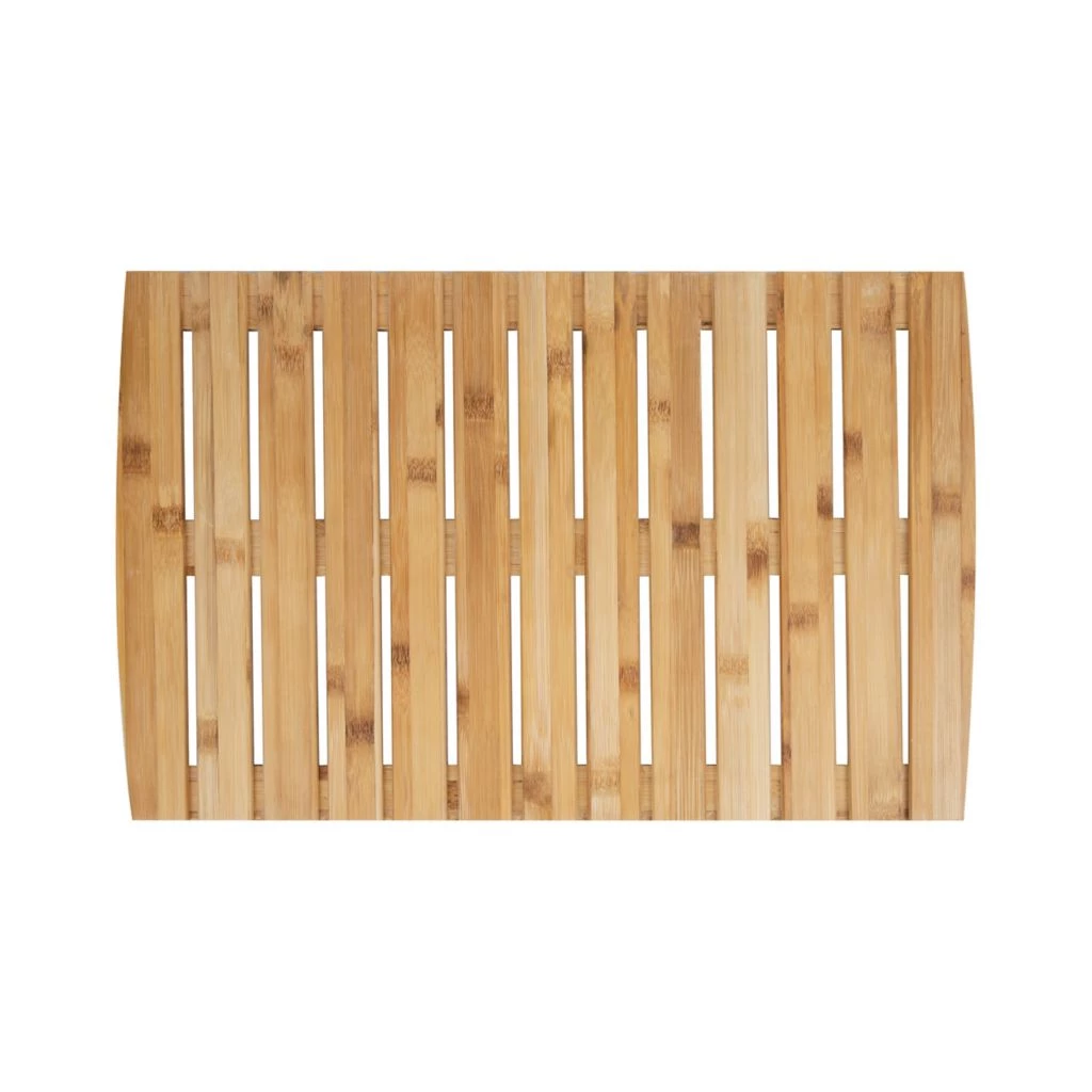 Mind Reader Luxury Shower Bath Mat, 25 in. x 15 in., Brown, 12STIBMAT-BRN 4 Mind Reader Luxury Shower Bath Mat, 25 in. x 15 in., Brown, 12STIBMAT-BRN - Image 2