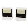 Mind Reader Post-It Dispensers, 2 pk., Black, 2MEMODISP-BLK 1 Mind Reader Post-It Dispensers, 2 pk., Black, 2MEMODISP-BLK -Mind Reader store 1643835