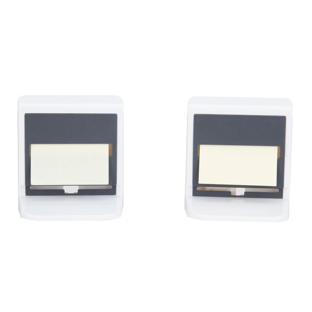 Mind Reader Post-It Dispensers, 2 pk., Gray, 2MEMODISP-GRY 3 Mind Reader Post-It Dispensers, 2 pk., Gray, 2MEMODISP-GRY