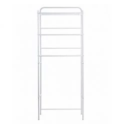 Mind Reader 3-Tier Toilet Rack Bathroom Organizer, White, 3TOILR-WHT