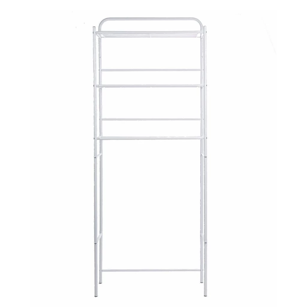 Mind Reader 3-Tier Toilet Rack Bathroom Organizer, White, 3TOILR-WHT 3 Mind Reader 3-Tier Toilet Rack Bathroom Organizer, White, 3TOILR-WHT