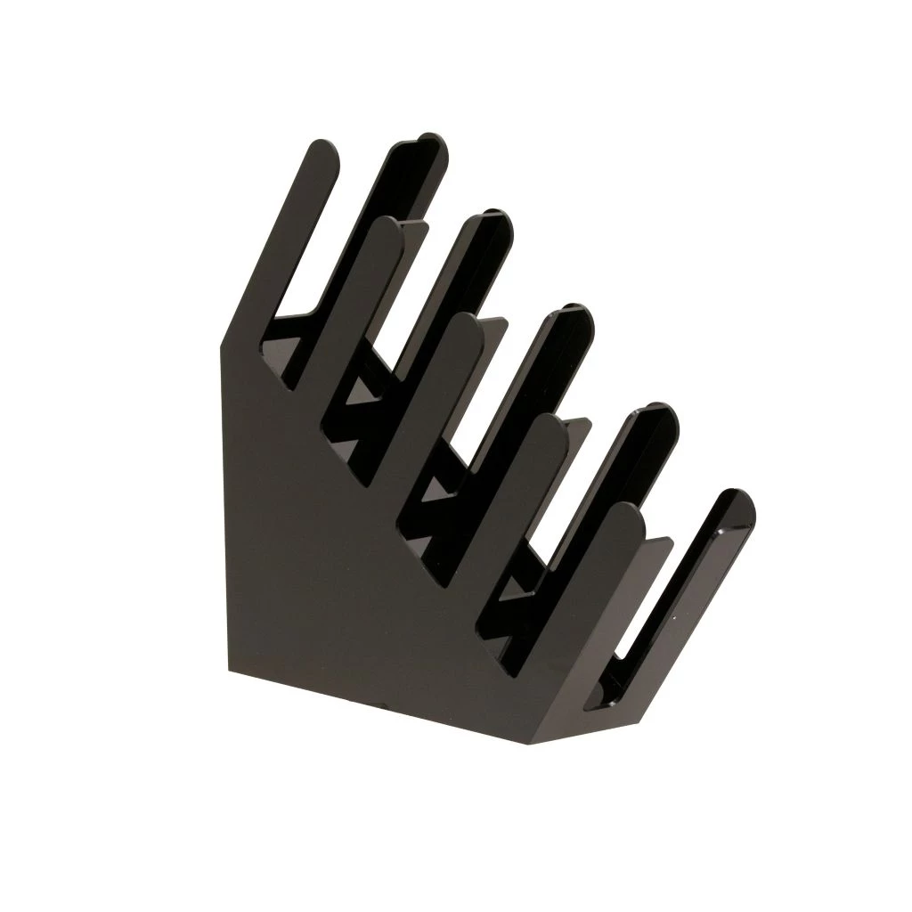 Mind Reader 4 Compartment Angled Multi-Section Organizer, Black, 4ACUPHOLD-BLK 3 Mind Reader 4 Compartment Angled Multi-Section Organizer, Black, 4ACUPHOLD-BLK