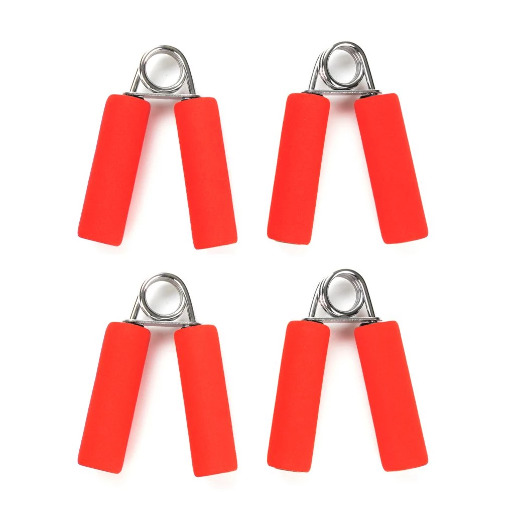 Mind Reader Hand Grip Strengthener Set, Red, 4-Pack 3 Mind Reader Hand Grip Strengthener Set, Red, 4-Pack