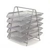 Mind Reader Desk Organizer with 5 Sliding Trays, Silver, 5TPAPER-SIL 2 Mind Reader Desk Organizer with 5 Sliding Trays, Silver, 5TPAPER-SIL -Mind Reader store 1644042