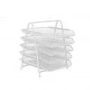 Mind Reader Desk Organizer with 5 Sliding Trays, White, 5TPAPER-WHT 1 Mind Reader Desk Organizer with 5 Sliding Trays, White, 5TPAPER-WHT -Mind Reader store 1644044