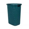 Mind Reader Laundry Hamper with Cutout Handles, 60L, Blue, 60HAMP-BLU 1 Mind Reader Laundry Hamper with Cutout Handles, 60L, Blue, 60HAMP-BLU -Mind Reader store 1644046