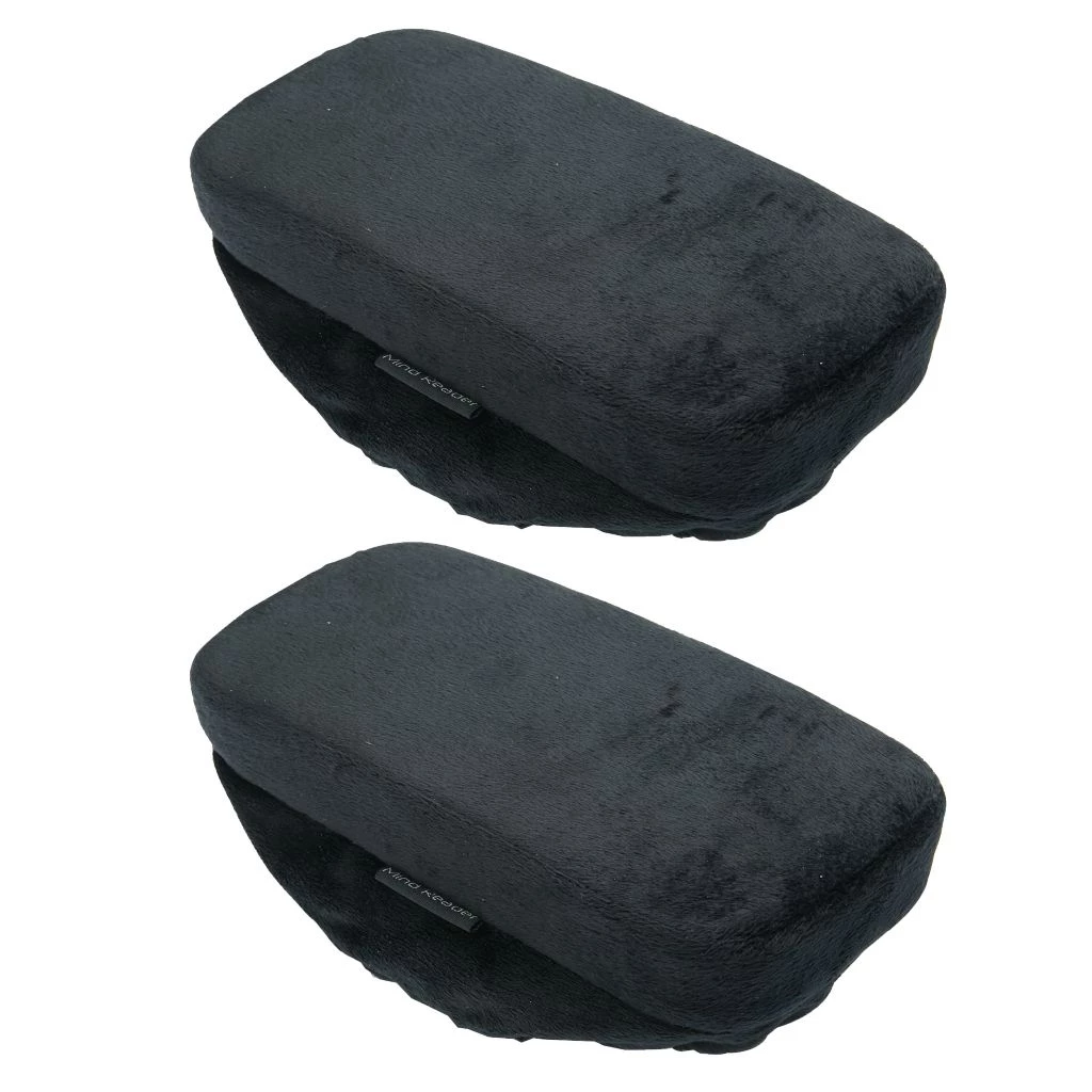 Mind Reader Memory Foam Adjustable Arm Rests for Office Chair, 2 pk., Black, ARMREST2-BLK 3 Mind Reader Memory Foam Adjustable Arm Rests for Office Chair, 2 pk., Black, ARMREST2-BLK