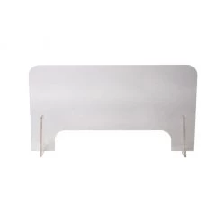 Mind Reader Acrylic Sneeze Guard Panel, 30 in. x 16 in., Clear, ASNEEG1630-CLR