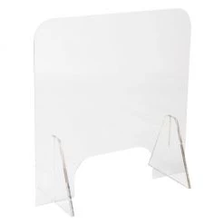 Mind Reader Acrylic Sneeze Guard Panel, 18 in. x 18 in., Clear, ASNEEG1818-CLR