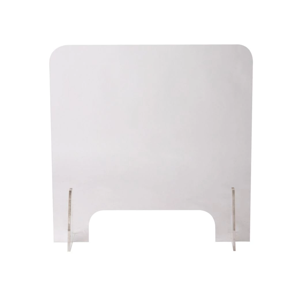 Mind Reader Acrylic Sneeze Guard Panel, 24 in. x 24 in., Clear, ASNEEG2424-CLR 3 Mind Reader Acrylic Sneeze Guard Panel, 24 in. x 24 in., Clear, ASNEEG2424-CLR