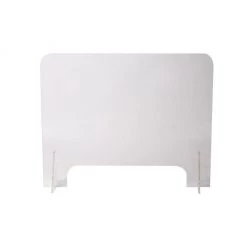 Mind Reader Acrylic Sneeze Guard Panel, 30 in. x 24 in., Clear, ASNEEG2430-CLR