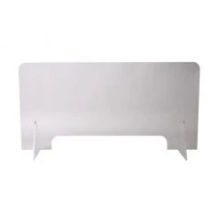 Mind Reader Acrylic Sneeze Guard Panel, 24 in. x 48 in., Clear, ASNEEG4824-CLR