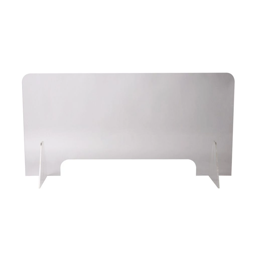 Mind Reader Acrylic Sneeze Guard Panel, 24 in. x 48 in., Clear, ASNEEG4824-CLR 3 Mind Reader Acrylic Sneeze Guard Panel, 24 in. x 48 in., Clear, ASNEEG4824-CLR