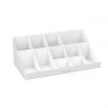 Mind Reader 11 Compartment Breakroom Coffee Condiment Organizer, White, COMORG-WHT 1 Mind Reader 11 Compartment Breakroom Coffee Condiment Organizer, White, COMORG-WHT -Mind Reader store 1644217