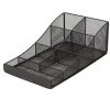 Mind Reader 7 Compartment Tea/Coffee Condiment Organizer, Black, COMP7MESH-BLK 2 Mind Reader 7 Compartment Tea/Coffee Condiment Organizer, Black, COMP7MESH-BLK -Mind Reader store 1644221