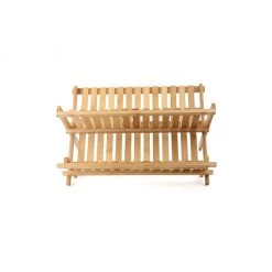 Mind Reader Bamboo Dish Rack, Brown, DDRACKBM-BRN