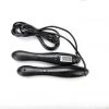 Mind Reader Adjustable Jump Rope with Digital Counter, Black -Mind Reader store 1644287