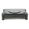 Mind Reader Rotative Adjustable Monitor Risers with 1 Drawer, Black, DRAWSWIV-BLK -Mind Reader store 1644296