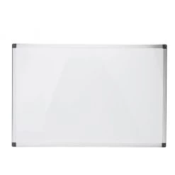 Mind Reader Dry Erase Board with Marker Tray, 24 in. x 36 in., White, DRYBOARD-WHT