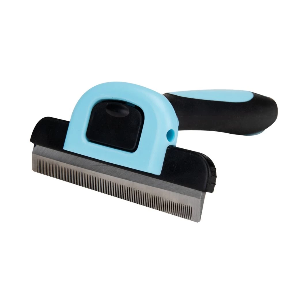 Mind Reader Pet Grooming Comb, Blue 2 Mind Reader Pet Grooming Comb, Blue