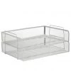 Mind Reader Metal Mesh Tray Holder and Desk Document Organizer Set, 2 pc., Silver, DSTACK2-SIL 1 Mind Reader Metal Mesh Tray Holder and Desk Document Organizer Set, 2 pc., Silver, DSTACK2-SIL -Mind Reader store 1644305