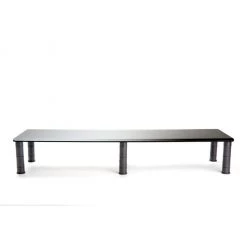 Mind Reader Dual Monitor Stand for Computer Screens, Black, DUBMO-BLK