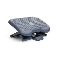 Mind Reader 3-Position Adjustable Height Ergonomic Foot Rest, FTREST-BLK