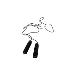 Mind Reader Foam Handled Jumping Ropes, Black, 2-Pack