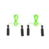 Mind Reader Adjustable Jump Ropes with 5.25 in. Memory Foam Ergonomic Handles, Green, 2-Pack 1 Mind Reader Adjustable Jump Ropes with 5.25 in. Memory Foam Ergonomic Handles, Green, 2-Pack -Mind Reader store 1644418