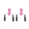 Mind Reader Adjustable Jump Ropes with 5.25 in. Memory Foam Ergonomic Handles, Pink, 2-Pack 2 Mind Reader Adjustable Jump Ropes with 5.25 in. Memory Foam Ergonomic Handles, Pink, 2-Pack -Mind Reader store 1644419