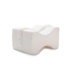 Mind Reader Orthopedic Knee Pillow, White, KNEELOW-WHT