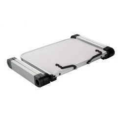 Mind Reader Collapsible Bookstand with Page Holders, White, LAPBEND-WHT