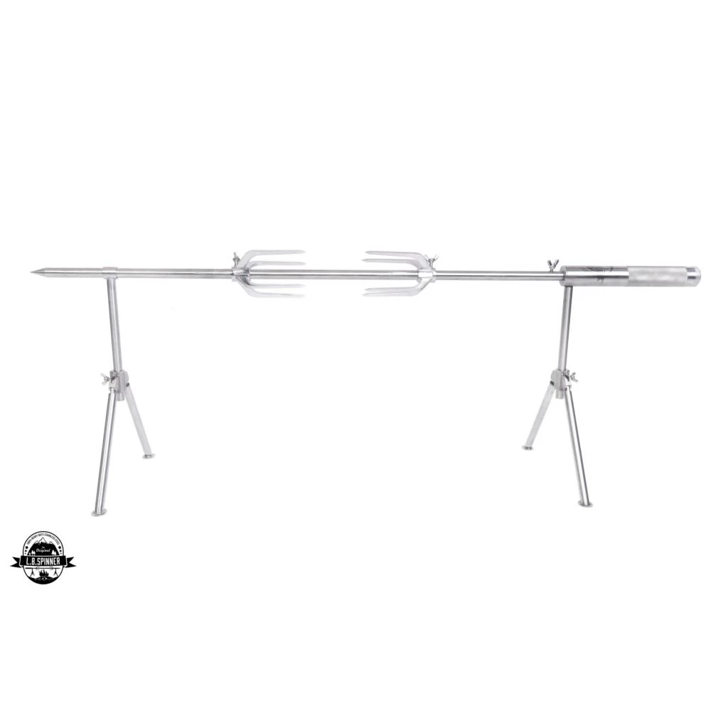 Mind Reader Portable Rotisserie Spinner, Silver, 8.45 Inch Length x 13.8 Inch Width x 3.55 Inch Height, LBSPINNER-SIL 3 Mind Reader Portable Rotisserie Spinner, Silver, 8.45 Inch Length x 13.8 Inch Width x 3.55 Inch Height, LBSPINNER-SIL