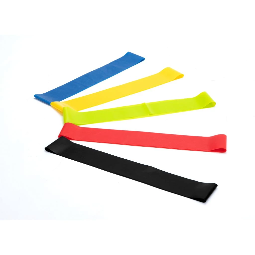 Mind Reader Resistance Loop Exercise Bands, Assorted Colors, 5-Pack 3 Mind Reader Resistance Loop Exercise Bands, Assorted Colors, 5-Pack
