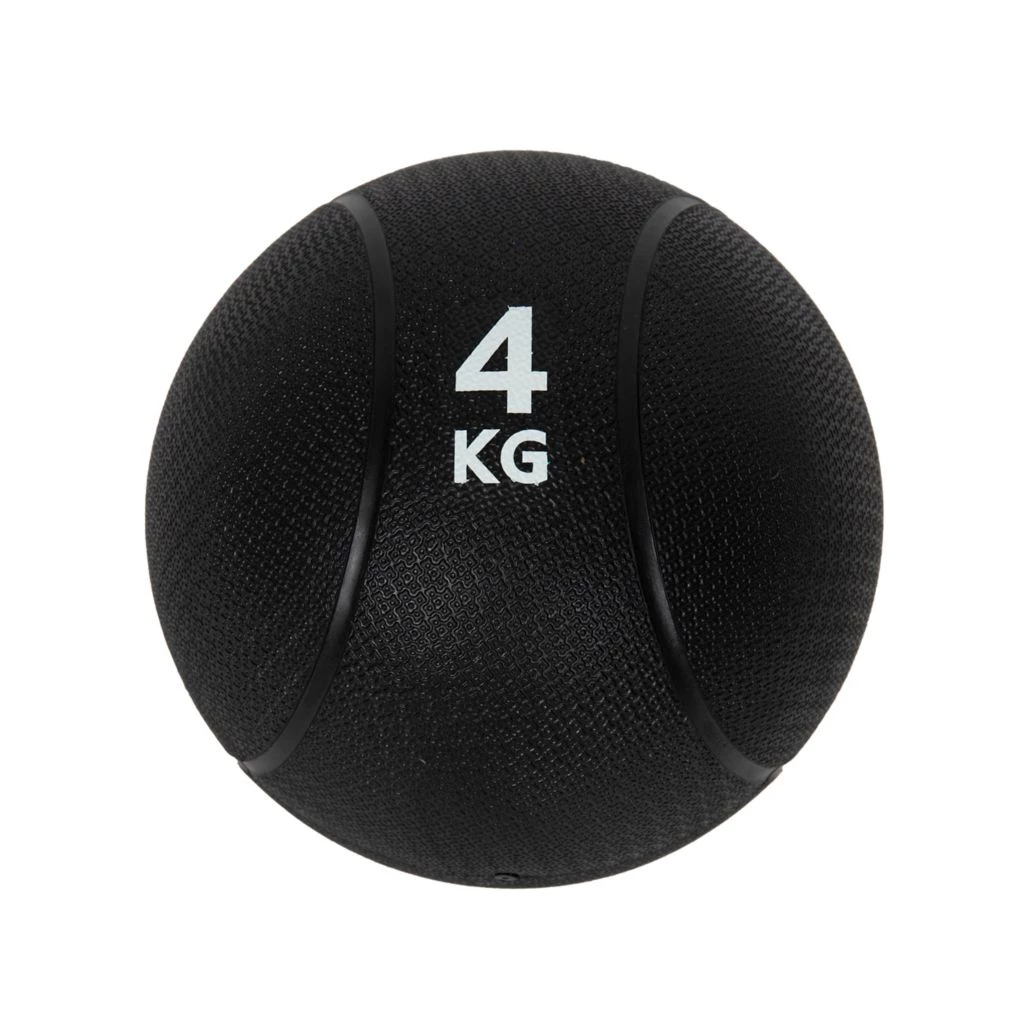 Mind Reader Medicine Ball, 8.8 lb., Black 3 Mind Reader Medicine Ball, 8.8 lb., Black