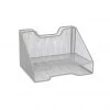 Mind Reader 3-Section Mesh Desk File Organizer, Silver, MESHBOX3-SIL 2 Mind Reader 3-Section Mesh Desk File Organizer, Silver, MESHBOX3-SIL -Mind Reader store 1644523
