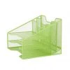 Mind Reader 5-Section Mesh Desk File Organizer, Green, MESHBOX5-GRN -Mind Reader store 1644528