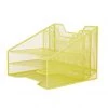 Mind Reader 5-Section Mesh Desk File Organizer, Yellow, MESHBOX5-YLW 1 Mind Reader 5-Section Mesh Desk File Organizer, Yellow, MESHBOX5-YLW -Mind Reader store 1644534