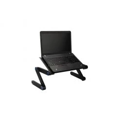 Mind Reader Lap Desk with Adjustable Legs, Black, MLAPBEND-BLK -Mind Reader store 1644587 A3