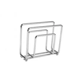 Mind Reader Cocktail Napkin Holder, Silver, NAPKIN-SIL