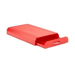 Mind Reader 50 Capacity Nespresso Capsule, 24 Capacity Vertuoline Coffee Pod Storage Drawer Organizer, Red, NEST3PC-RED