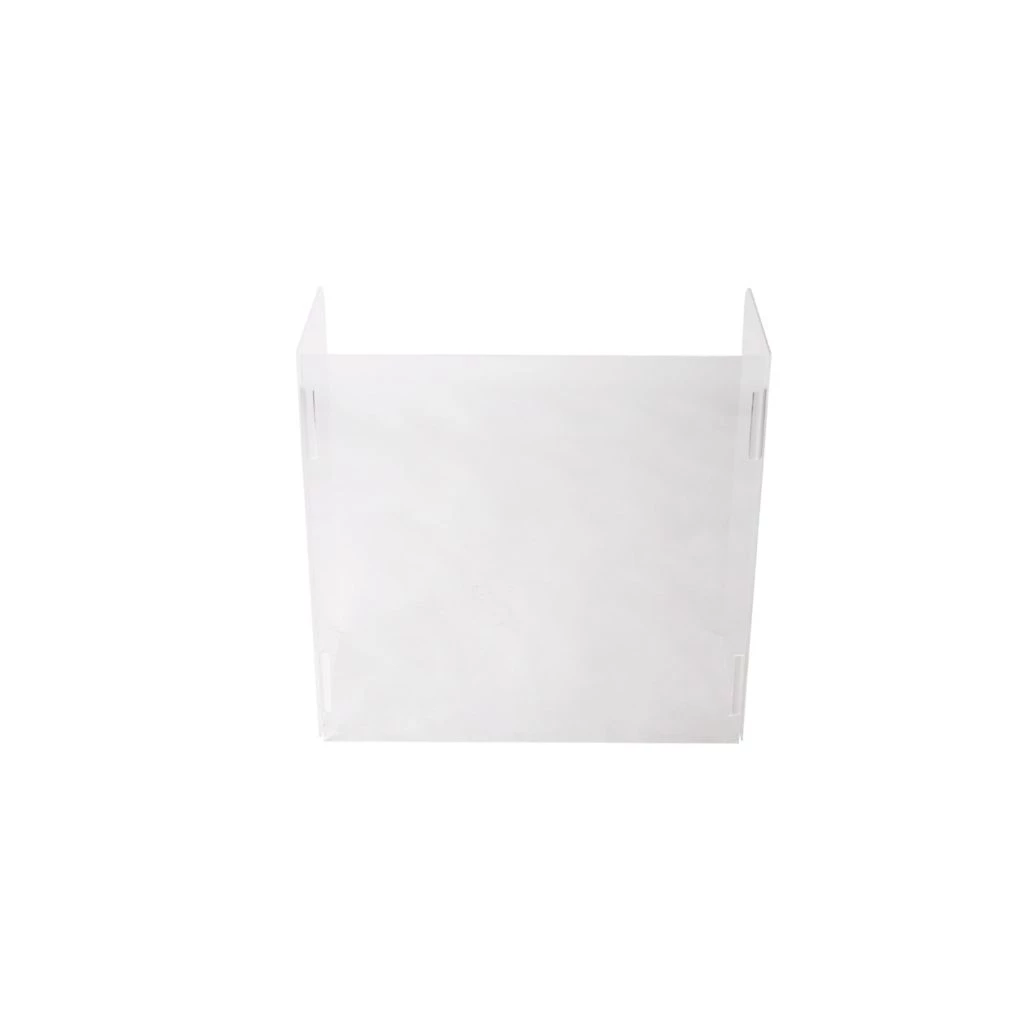 Mind Reader Folding Panel Acrylic Sneeze Guard Panel, 48 in. x 24 in., PASNEE2424-CLR 3 Mind Reader Folding Panel Acrylic Sneeze Guard Panel, 48 in. x 24 in., PASNEE2424-CLR