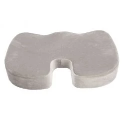 Mind Reader Seat Cushion with Memory Foam, Gray, SEACUSH-GRY