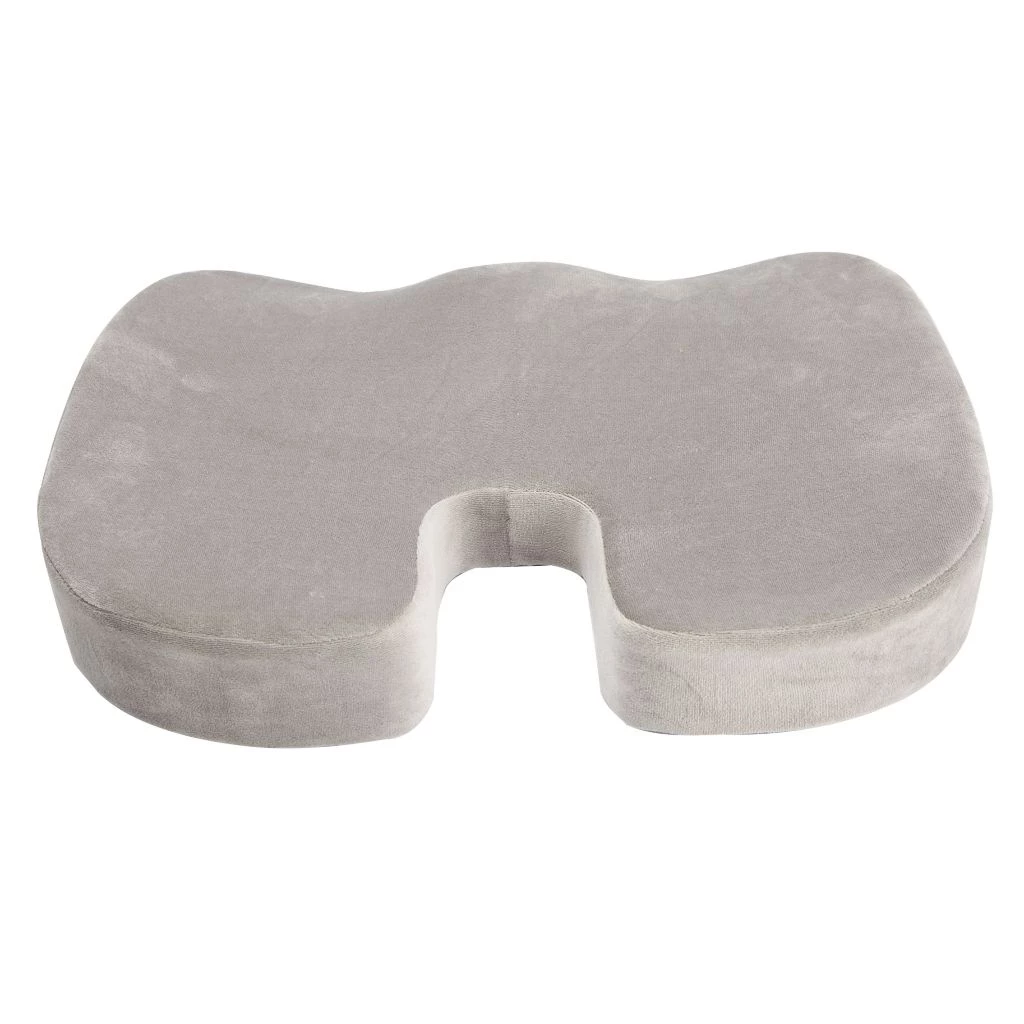 Mind Reader Seat Cushion with Memory Foam, Gray, SEACUSH-GRY 3 Mind Reader Seat Cushion with Memory Foam, Gray, SEACUSH-GRY