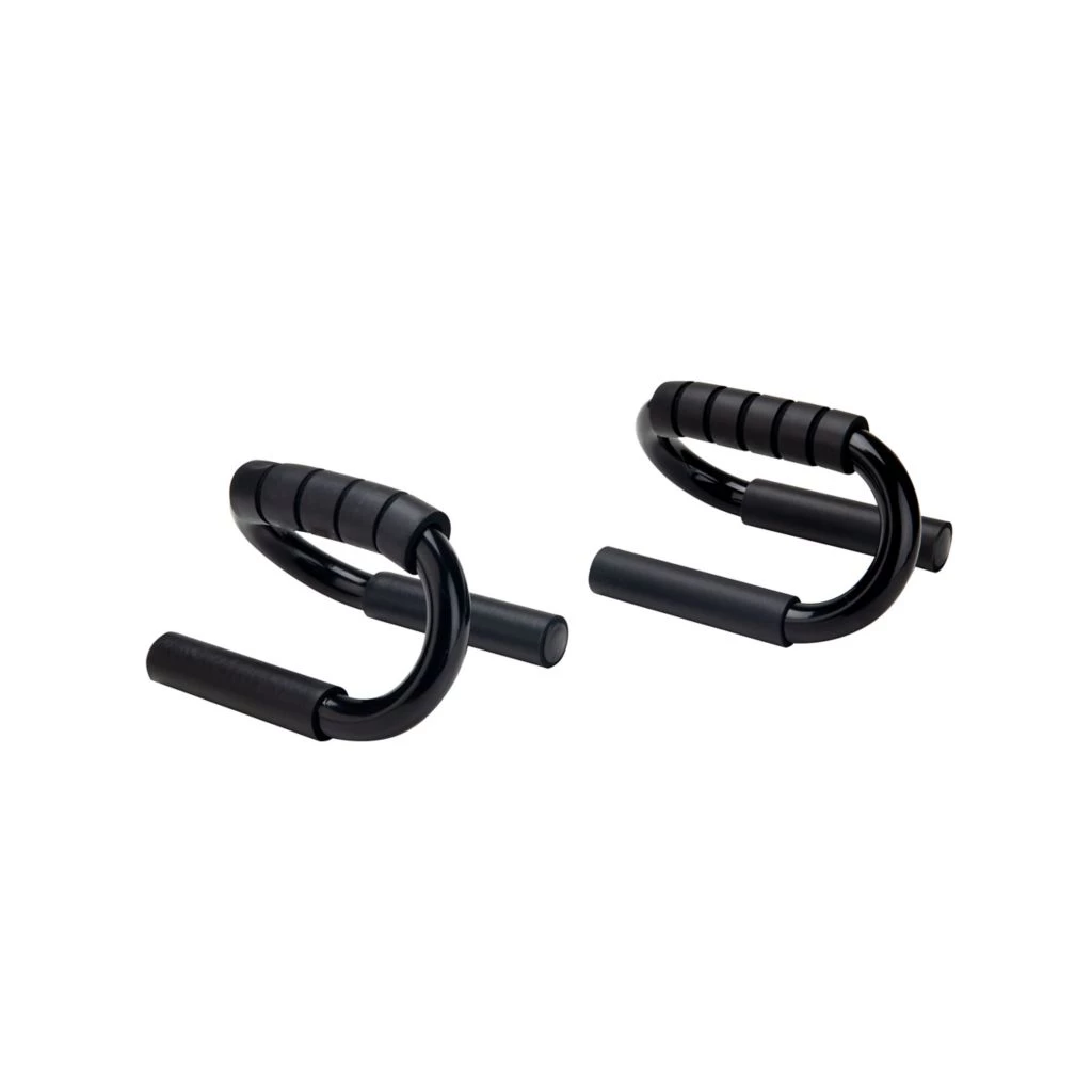 Mind Reader S-Shaped Push-Up Bars, Black, 2-Pack, SIPBARLG-BLK 3 Mind Reader S-Shaped Push-Up Bars, Black, 2-Pack, SIPBARLG-BLK