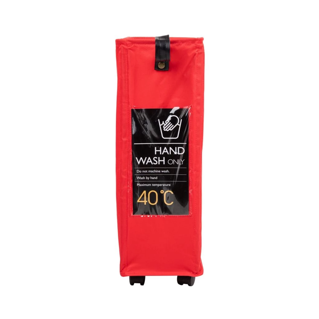 Mind Reader Slim Rolling Laundry Hamper, Red, SLAMP22-RED 3 Mind Reader Slim Rolling Laundry Hamper, Red, SLAMP22-RED