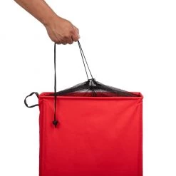 Mind Reader Slim Rolling Laundry Hamper, Red, SLAMP22-RED 16 Mind Reader Slim Rolling Laundry Hamper, Red, SLAMP22-RED -Mind Reader store 1644767 A5