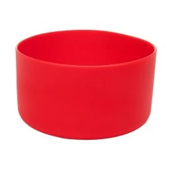 Mind Reader Silicone Hydro Bottle Sleeve Cup Holder for 32-40 oz. Bottles, 4 Cups, Red