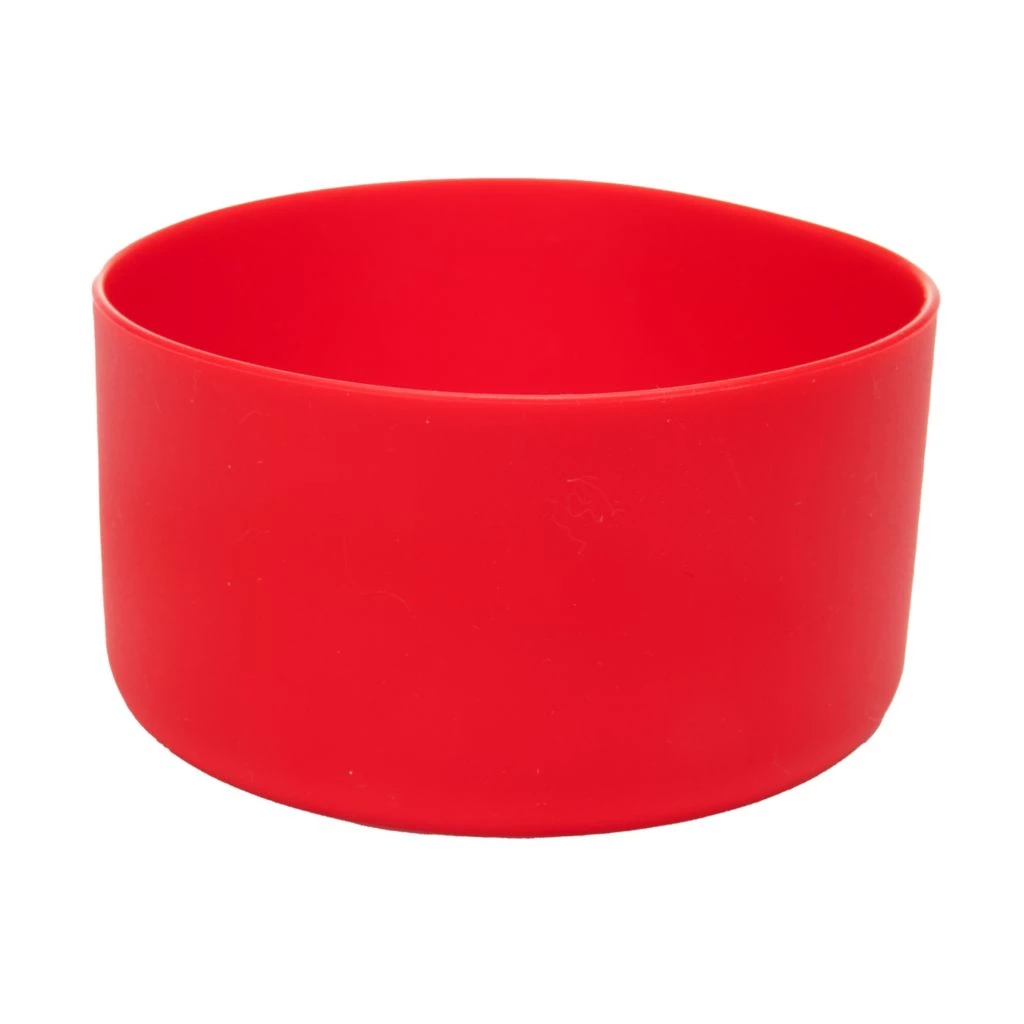 Mind Reader Silicone Hydro Bottle Sleeve Cup Holder for 32-40 oz. Bottles, 4 Cups, Red 3 Mind Reader Silicone Hydro Bottle Sleeve Cup Holder for 32-40 oz. Bottles, 4 Cups, Red