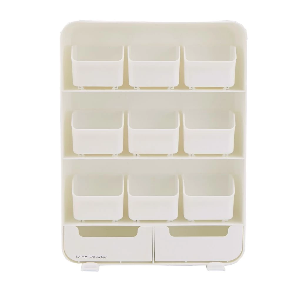 Mind Reader 9 Removable Drawers Tea Bag Holder and Condiment Organizer, White, TBORG-WHT 3 Mind Reader 9 Removable Drawers Tea Bag Holder and Condiment Organizer, White, TBORG-WHT